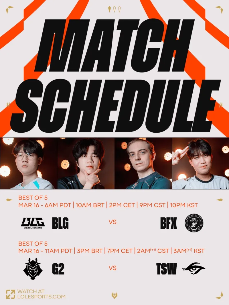 双功能入口-2026全球先锋赛小组赛DAY1虎扑墙：BLG vs BFX、G2 vs TSW